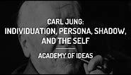 Introduction to Carl Jung - Individuation, the Persona, the Shadow, and the Self