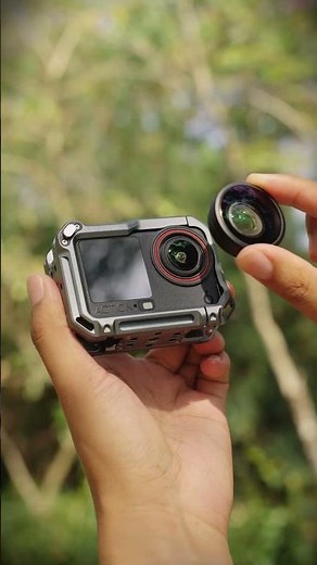 Standard lens vs. 185° wide angle. Look at the difference!