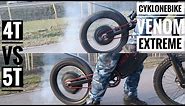 Two eBikes - Different Motors! CyklonEbike Venom Extreme 12 600 W QS205 4T vs 5T - what to choose?