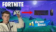 Controller Player Plays Fortnite For The First Time With A Keyboard And Mouse!