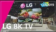 LG at CES 2019-LG OLED 8K TV