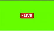 Green screen Live logo |Green Screen Effect Live logo | Live Animation Green Screen | Live logo