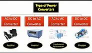 type of power converters?