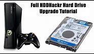 How to Upgrade Your Retail Xbox 360 Hard Drive! [Full HDDHackr Tutorial]