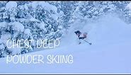 CHEST DEEP POWDER SKIING // ALTA - MOUNT SUPERIOR // Utah Backcountry Skiing
