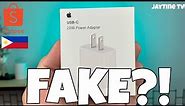 OEM Apple 20W Adapter with Type C to Lightning | Cheap fake charger | Fast Charge?!