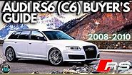 Audi RS6 V10 (C6) buyers guide review (2008-2010) Common faults and know problems for used RS6 V10