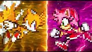 Tails VS Amy (pivot sprite battle)