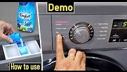 LG Front Load Washing Machine demo | how to use lg front load fully automatic washing machine