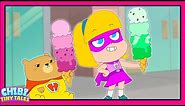 Hamster & Gretel Ice Cream Mayhem🍦| Chibi Tiny Tales | Disney Channel Animation