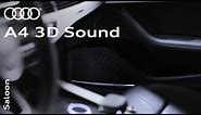 Bang & Olufsen Advanced 3D Sound System in the Audi A4