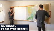 Hiding a Screen Behind a Painting