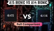Apple A15 Bionic vs A14 Bionic Chip full comparison, A15vA14 | AnTuTu Score,GEEKBENCH Performance 🔥🔥