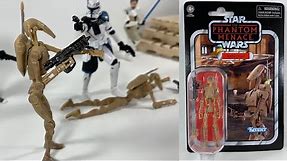 Star Wars Vintage Collection Battle Droid Action Figure Review