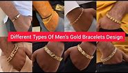 Men Gold Bracelet Design | Men Cuff Bracelet Design Collection #MenBracelet @funwidcrowd