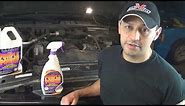 How to degrease an Engine at home with Purple Power Degreaser by Howstuffinmycarworks