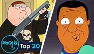 Top 20 Family Guy Jokes that Crossed the Line