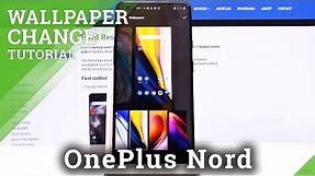 How to Change Wallpaper in OnePlus Nord – Customize Display