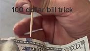 How to tell if $100 bill is real 🤯 #100dollarbill #trick #hack #mindblown