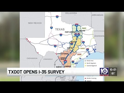 TxDOT seeks public input on I-35 corridor improvements in Texas