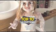 Top 10 Messy Babies - Why Not to Have Kids *HILARIOUS*