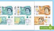 Realistic Size Banknotes
