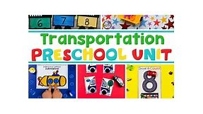 Transportation Worksheets - Planning Playtime