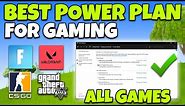 Best Power Plan Settings For Gaming - Boost FPS & Performance [Bitsum Highest Performance]
