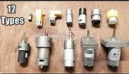 12 Types of DC Gear Motor, Torque Power RPM all Details