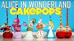 MAD HATTER Cake Pops | How to Make Alice in Wonderland Tea Party Cakepops | Elise Strachan