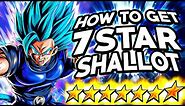 HOW TO UNLOCK SHALLOT TO 7 STARS! Dragon Ball Legends God Shallot Story Mode Gameplay