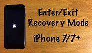 How to Enter / Exit Recovery mode - iPhone 7 / 7 Plus