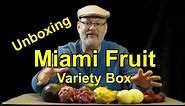 IS IT WORTH IT? Unboxing the Exotic Miami Fruit Basket of Raw Organic Fruits - Florida - RM00140