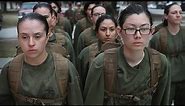Female Marine Recruit Training at Marine Corps Recruit Depot, Parris Island