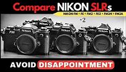 🟡 BEST Nikon SLR? | Nikon FM3a, Nikon FM2, Nikon FE2, FM2n, FE, FM Comparison