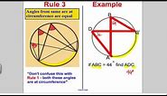 Circle Theorems - GCSE Maths Higher