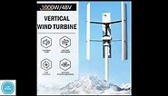 Most Efficient Vertical Axis Wind Turbine - 3 Best Vertical Axis Wind Turbine Generator Review 2022