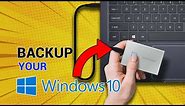 How to Backup windows 10 2022! Back up YOUR PC! Back up Windows 10 to external hard drive