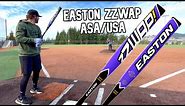 Hitting with the Easton ZZWAP | ASA/USA Slowpitch Softball Bat Review