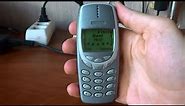 Nokia 3360 Voice Type Alarm Screen