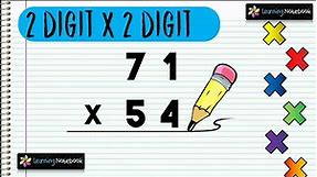 Multiplication of 2 digit numbers by 2 digit numbers