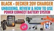 Review Black + Decker 20V Fast Charger Max Lithium Battery Charger 2 Amp BDCAC202B