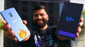 Samsung Galaxy S9 Plus Unboxing and First Look 🔥🔥🔥