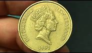 1991 New Zealand 2 Dollars Coin • Values, Information, Mintage, History, and More