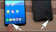 How to change the back button from Left to Right (LG V30 smartphone)
