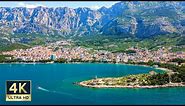 Makarska Croatia 🇭🇷 4K Makarska Riviera Walking Tour Beach Promenade and Old Town 2023
