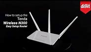 Tenda Wireless N300 Easy Setup Router - How to Setup