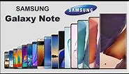 Evolution of Samsung Galaxy Note || From 2011 To 2020