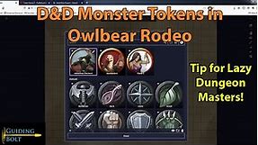 Create D&D Monster Tokens in Owlbear Rodeo - SO EASY!
