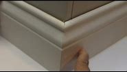 Install Perfect Outside Baseboard Corners/Easy Math Trick